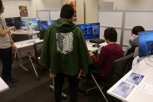 画像ギャラリー No.017のサムネイル画像 / 「進撃の巨人2 -Final Battle-」のクローズド体験会レポート＆プロデューサーミニインタビュー。一足早く，精鋭兵たちが新要素を満喫