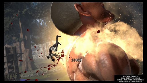 画像ギャラリー No.011のサムネイル画像 / 「進撃の巨人２ -Final Battle-」プレイレポートをお届け。新たな装備や壁外奪還モードで，バリエーション豊かなバトルと兵団長気分が楽しめる