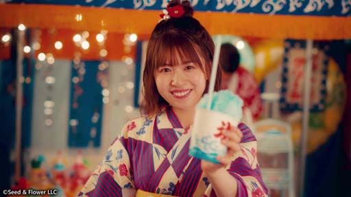 画像ギャラリー No.006のサムネイル画像 / 「ビビッドアーミー」，夏祭りデート動画“日向坂46と楽しむビビアミ夏祭り”をカット公開
