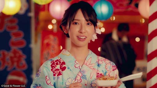 画像ギャラリー No.007のサムネイル画像 / 「ビビッドアーミー」，夏祭りデート動画“日向坂46と楽しむビビアミ夏祭り”をカット公開