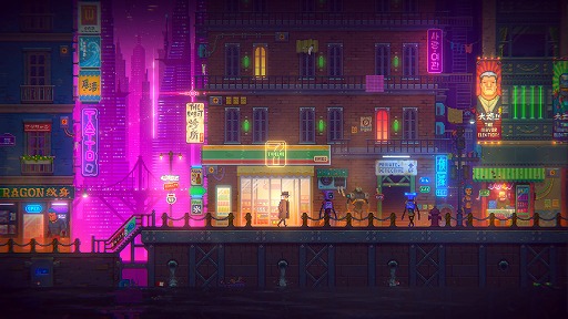 画像ギャラリー No.001のサムネイル画像 / Steam版「ミスト探偵」,アップデートで日本語を含む12言語を実装。ネオンが光る未来世界で殺人鬼を追う,ポイント&クリック型ADV
