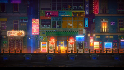 画像ギャラリー No.002のサムネイル画像 / Steam版「ミスト探偵」,アップデートで日本語を含む12言語を実装。ネオンが光る未来世界で殺人鬼を追う,ポイント&クリック型ADV