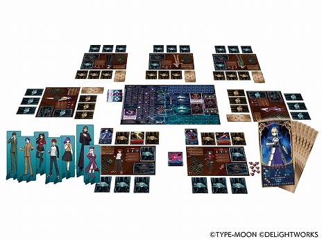 画像ギャラリー No.006のサムネイル画像 / ボードゲーム「Dominate Grail War -Fate/stay night」の発売が8月3日に決定。「ゲームマーケット 2019 春」では実物の展示も