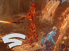 ［GDC 2019］Googleは「Stadia」で「ハイエンドゲームPC」以上のグラフィックスを実現する？ マルチGPU構成で動作するULのデモを見てきた