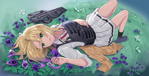 画像ギャラリー No.002のサムネイル画像 / 「グリザイア」ファンコンテスト受賞者による公式グッズ着用写真&新キャラクターイラストが公開