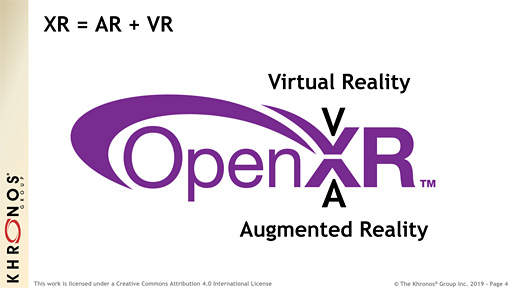 画像ギャラリー No.002のサムネイル画像 / ［GDC 2019］VRとAR，MRをソフトとハードの両面からクロスプラットフォーム化するAPI「OpenXR」がいよいよ試用版に