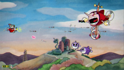 画像ギャラリー No.007のサムネイル画像 / Switch版「Cuphead」のプレイレポートをお届け。可愛らしい見た目とは裏腹な高難度を誇る,死にゲー界からの刺客
