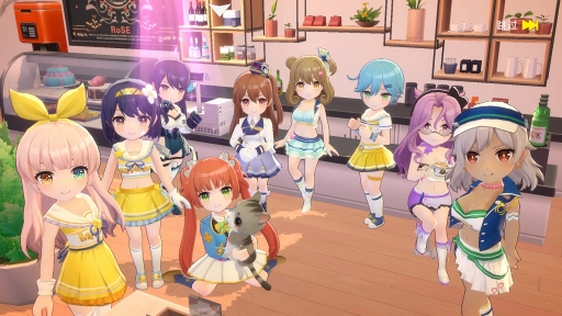 画像ギャラリー No.012のサムネイル画像 / 世界観とキャラクターへの愛に満ちたスマホ向けクォータビューSTG「ガール・カフェ・ガン」先行プレイレポート