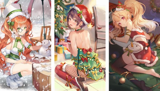 画像ギャラリー No.001のサムネイル画像 / 「ガール・カフェ・ガン」でクリスマスの期間限定ガチャ“見習いサンタのプレゼント”が開催