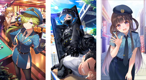 画像ギャラリー No.002のサムネイル画像 / 「ガール・カフェ・ガン」,期間限定イベント“正義の守護者”を実施中