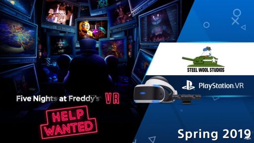 画像ギャラリー No.001のサムネイル画像 / SIE,人気ホラーゲームの最新作「Five Nights at Freddy's VR HELP WANTED」を発表。PS VR向けに2019年秋発売