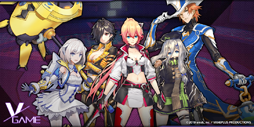 画像ギャラリー No.004のサムネイル画像 / 「VGAME」,バーチャルタレントコラボのイメージイラストを公開