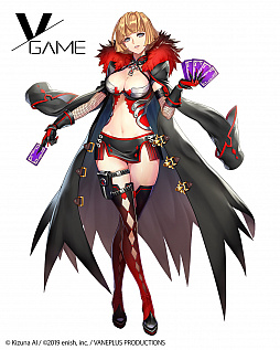 画像ギャラリー No.003のサムネイル画像 / 「VGAME」,事前登録者数が10万人突破。ガチャ50連分の「次元結晶」と「キズナアイ」新衣装が追加