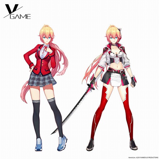 画像ギャラリー No.002のサムネイル画像 / 「VGAME」,公式サイトのキャラクターページがリニューアル