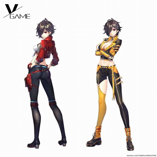 画像ギャラリー No.004のサムネイル画像 / 「VGAME」,公式サイトのキャラクターページがリニューアル
