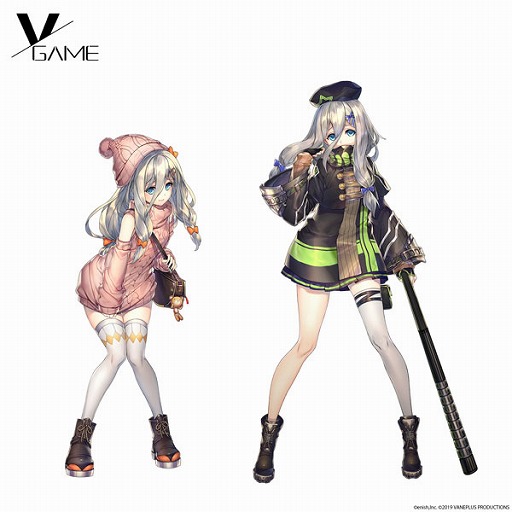 画像ギャラリー No.005のサムネイル画像 / 「VGAME」,公式サイトのキャラクターページがリニューアル