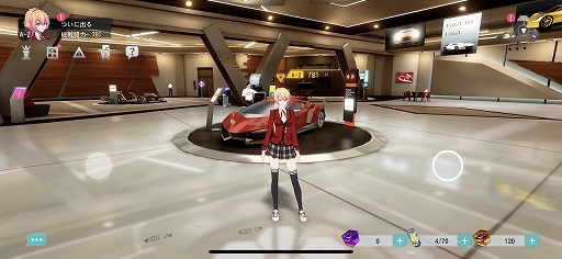 画像ギャラリー No.003のサムネイル画像 / 近未来の都市も美しい「VGAME」を先行プレイ。enishの新作はスマホ向け3DアクションRPGで，1月17日に配信開始