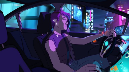 画像ギャラリー No.003のサムネイル画像 / ［GDC 2019］Switchでのリリースが決まった「Neo Cab」は，会話でゲームを進めていく“ナラティブ・サバイバル”ゲーム