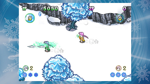 画像ギャラリー No.008のサムネイル画像 / アクションシューティングゲーム「雪ん娘大旋風 〜さゆきとこゆきのひえひえ大騒動〜」がPS4に登場。配信は2019年4月4日から