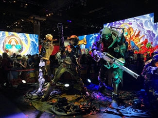 画像ギャラリー No.008のサムネイル画像 / ［E3 2019］「ボーダーランズ3」プレゼン＆プレイデモをレポート。新キャラクターのガンナー「MOZE」はメックでの豪快なバトルが楽しめる
