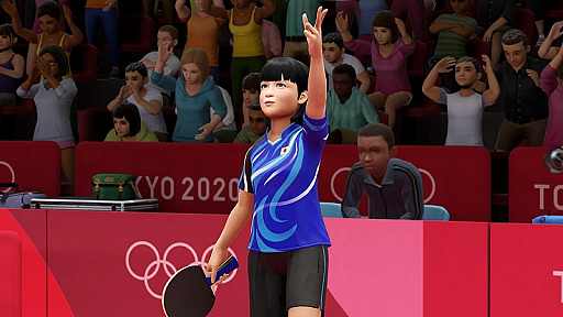 画像ギャラリー No.002のサムネイル画像 / 「東京2020オリンピック The Official Video Game」，「トップアスリートに挑戦！」の第3弾は卓球の福原選手と平野選手