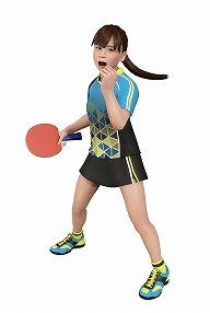 画像ギャラリー No.003のサムネイル画像 / 「東京2020オリンピック The Official Video Game」，「トップアスリートに挑戦！」の第3弾は卓球の福原選手と平野選手