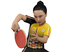 「東京2020オリンピック The Official Video Game」，「トップアスリートに挑戦！」第6弾で「卓球」の伊藤美誠選手，早田ひな選手らが登場