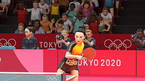 画像ギャラリー No.007のサムネイル画像 / 「東京2020オリンピック The Official Video Game」，「トップアスリートに挑戦！」第6弾で「卓球」の伊藤美誠選手，早田ひな選手らが登場