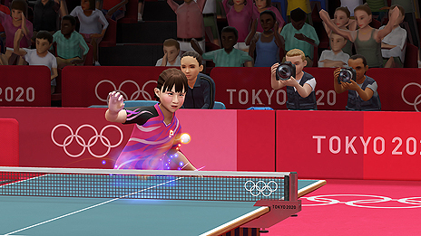 画像ギャラリー No.009のサムネイル画像 / 「東京2020オリンピック The Official Video Game」，「トップアスリートに挑戦！」第6弾で「卓球」の伊藤美誠選手，早田ひな選手らが登場
