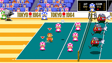 画像ギャラリー No.004のサムネイル画像 / 「マリオ＆ソニック AT 東京2020オリンピック」，ドット絵のキャラクターでプレイできる「東京1964年競技」の新情報を公開
