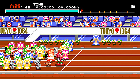 画像ギャラリー No.010のサムネイル画像 / 「マリオ＆ソニック AT 東京2020オリンピック」，ドット絵のキャラクターでプレイできる「東京1964年競技」の新情報を公開