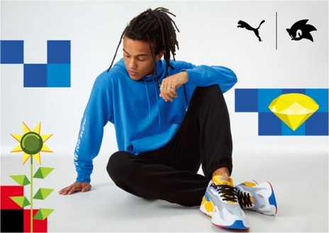 画像ギャラリー No.004のサムネイル画像 / プーマとセガのコラボ再び。コラボレーションコレクション「PUMA X SONIC」が発売中