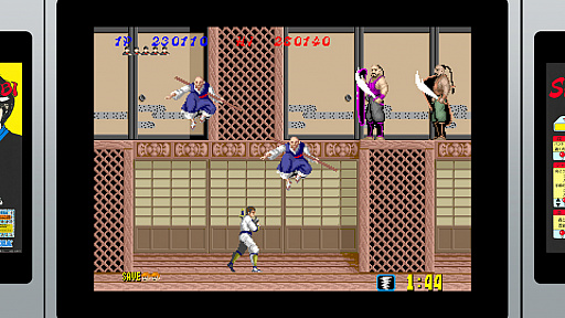 画像ギャラリー No.005のサムネイル画像 / 「SEGA AGES SHINOBI 忍」の最新情報が公開。海外版の収録や難度選択のほか，店内の喧噪も再現した画面モードなど
