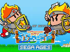 「SEGA AGES ワンダーボーイ モンスターランド」の最新情報が公開。“レバガチャボタン”機能を搭載し，開発者が本来目指した難度のプレイモードなどを収録