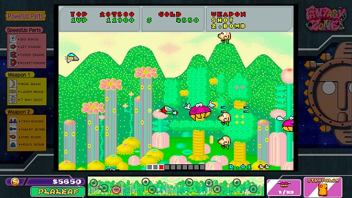 画像ギャラリー No.002のサムネイル画像 / 「SEGA AGES ファンタジーゾーン」の最新情報が公開。AC版の初期出荷バージョンとニューバージョンを収録