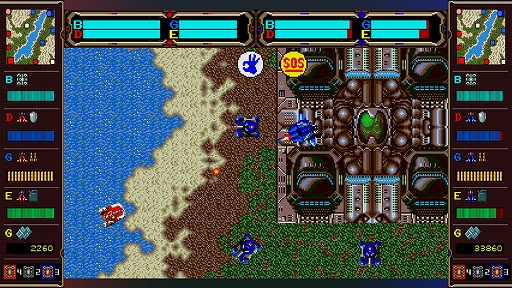画像ギャラリー No.002のサムネイル画像 / 「SEGA AGES ヘルツォーク ツヴァイ」が8月27日に配信。ランダムにマッチングされたプレイヤーとバトルが楽しめるネットワーク対戦を実装
