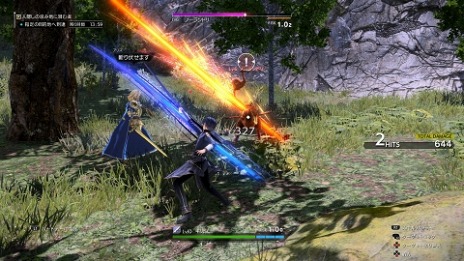 画像ギャラリー No.029のサムネイル画像 / 「SWORD ART ONLINE Alicization Lycoris」のバトルシステムが明らかに。パートナーとスキルチェインできる“リアルタイムバトル”