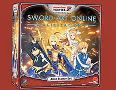 「ソードアート・オンライン アリシゼーション」のボードゲームがクラウドファンディングを展開中。シリーズ作品と組み合わせれば，「SAO」ｖｓ.「グラブル」といった遊び方も可能