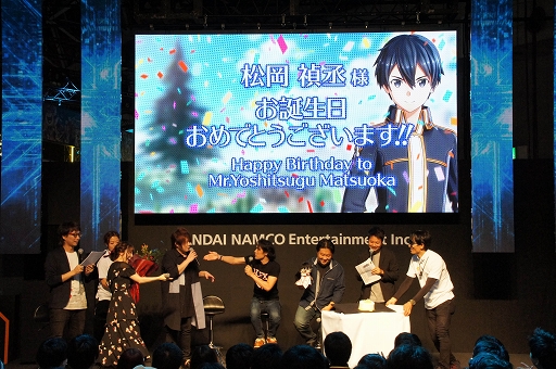 画像ギャラリー No.002のサムネイル画像 / ［TGS 2019］4つの土下座と共に生まれる5つの公約。2本の最新映像も公開された「ソードアート・オンラインTGSスペシャルステージ」レポート