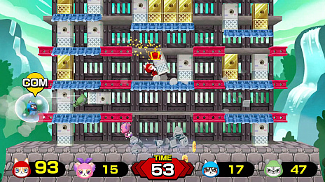 画像ギャラリー No.002のサムネイル画像 / Nintendo Switch向けパーティゲーム，「ドギーニンジャ 金ぴかコバン大作戦！」の配信が本日スタート。発売記念セールも実施中