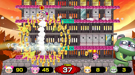 画像ギャラリー No.003のサムネイル画像 / Nintendo Switch向けパーティゲーム，「ドギーニンジャ 金ぴかコバン大作戦！」の配信が本日スタート。発売記念セールも実施中