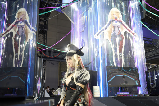 画像ギャラリー No.001のサムネイル画像 / Level InfiniteがTGS 2022公式レポートを公開。伊織もえさん,篠崎こころさんがブースに登場