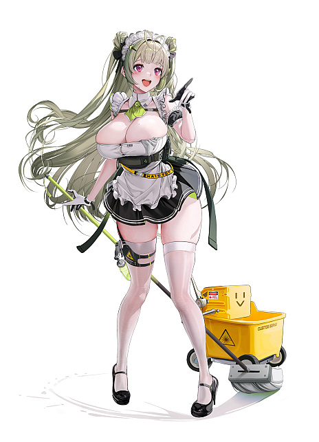 画像ギャラリー No.002のサムネイル画像 / ［プレイレポ］「勝利の女神：NIKKE」の新キャラ“ソーダ”は癒し系メイドの支援型ニケ。バーストスキルにほぼ依存しない回復が魅力
