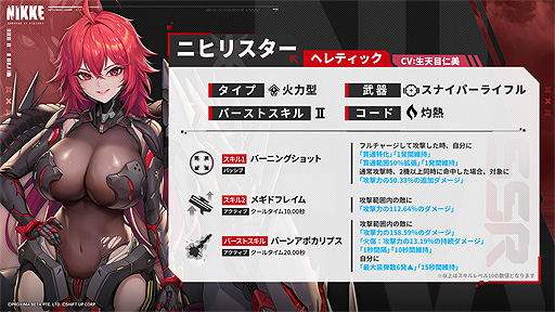 画像ギャラリー No.006のサムネイル画像 / 「勝利の女神:NIKKE」,新SSRニケのサクラとニヒリスターが最新アップデートで登場。21日間のログインボーナスなどのイベントも