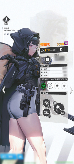 画像ギャラリー No.002のサムネイル画像 / ［プレイレポ］「勝利の女神：NIKKE」に新キャラ“D”が登場。ボス出現と同時にバースト発動が狙える対モダニア戦に特化したようなニケ