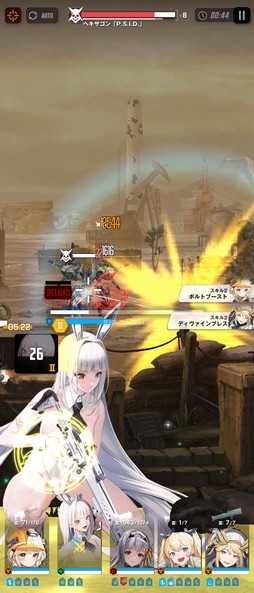 画像ギャラリー No.014のサムネイル画像 / ［プレイレポ］「勝利の女神：NIKKE」に新キャラ“ブラン”が登場。味方に“不屈”効果を付与するバニーガール姿の防御型ニケだ
