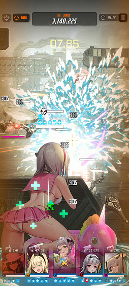 画像ギャラリー No.012のサムネイル画像 / ［プレイレポ］「勝利の女神：NIKKE」に新登場の水着「メアリー」「ネオン」は灼熱コードのボスに対して強いニケだ