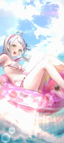 画像ギャラリー No.019のサムネイル画像 / ［プレイレポ］「勝利の女神：NIKKE」に新登場の水着「メアリー」「ネオン」は灼熱コードのボスに対して強いニケだ