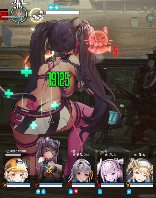 画像ギャラリー No.014のサムネイル画像 / ［プレイレポ］「勝利の女神：NIKKE」の新キャラ“ネロ”が登場。回復役との組み合わせで防御が堅くなり，敵の攻撃も集める優秀な防御型ニケだ
