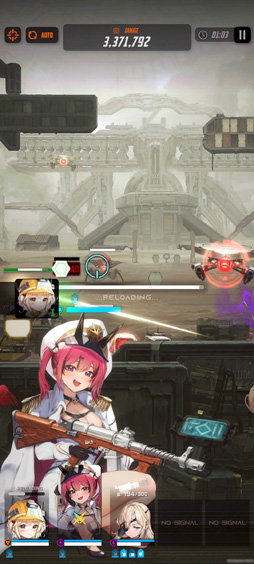 画像ギャラリー No.005のサムネイル画像 / ［プレイレポ］「勝利の女神：NIKKE」の新キャラ“マスト”はクリティカル狙いの編制に入れたいニケだ。最大HP調整による効果も面白い